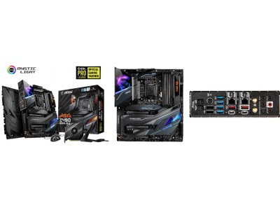 MSI、Intel第10世代CPUに対応したZ490チップセット搭載マザーボードを8