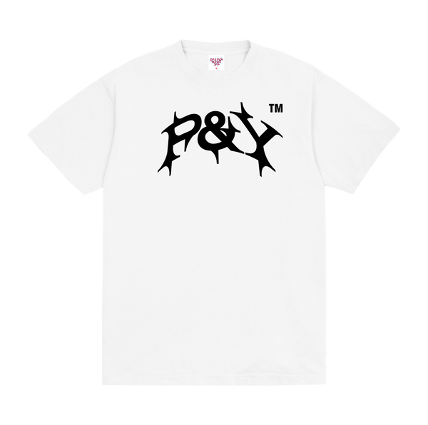 CLASSIC LOGO WHITE TSHIRT – PUNKANDYO
