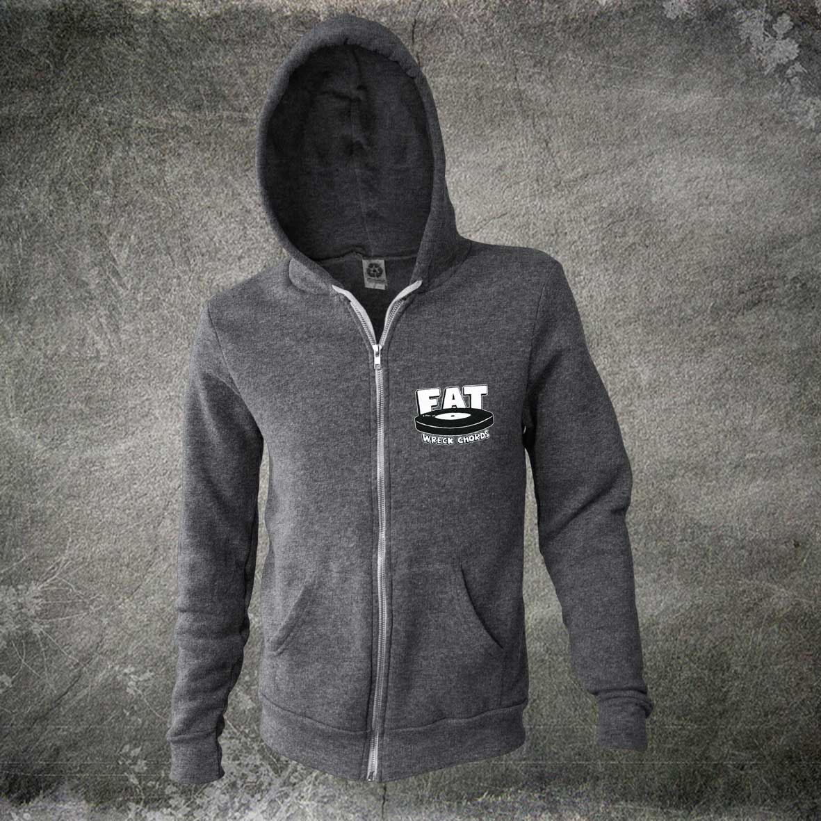 Fat Wreck Chords / Logo Zip パーカー [ダークグレー] - PUNK MART