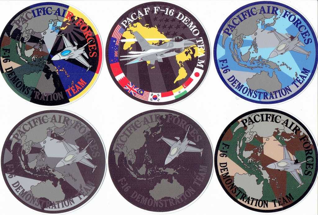 PACAF F-16 パッチ 【公式通販】