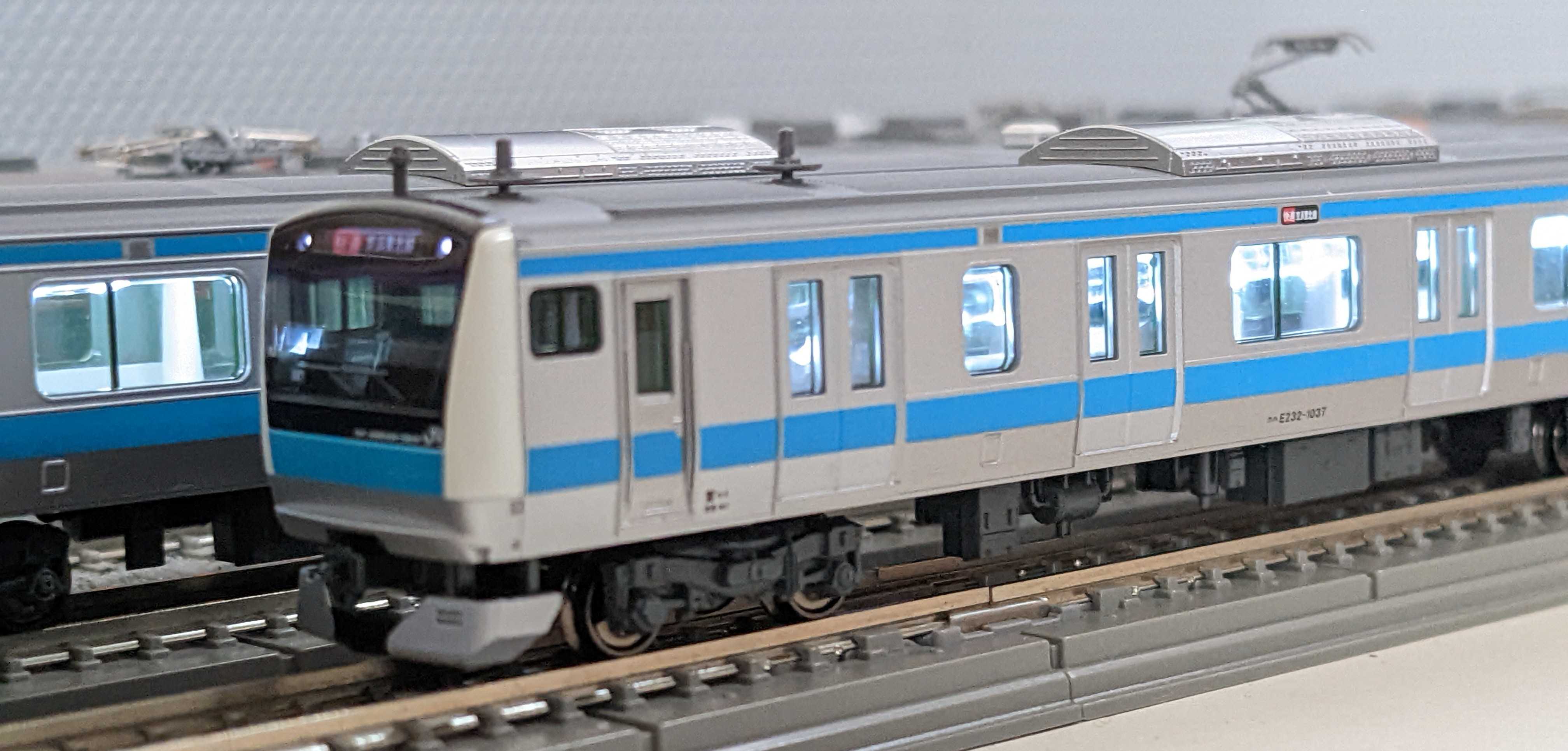 🟡kato 10-1159/1160/1161 E233系1000番台 京浜東北線室内灯工事 ①