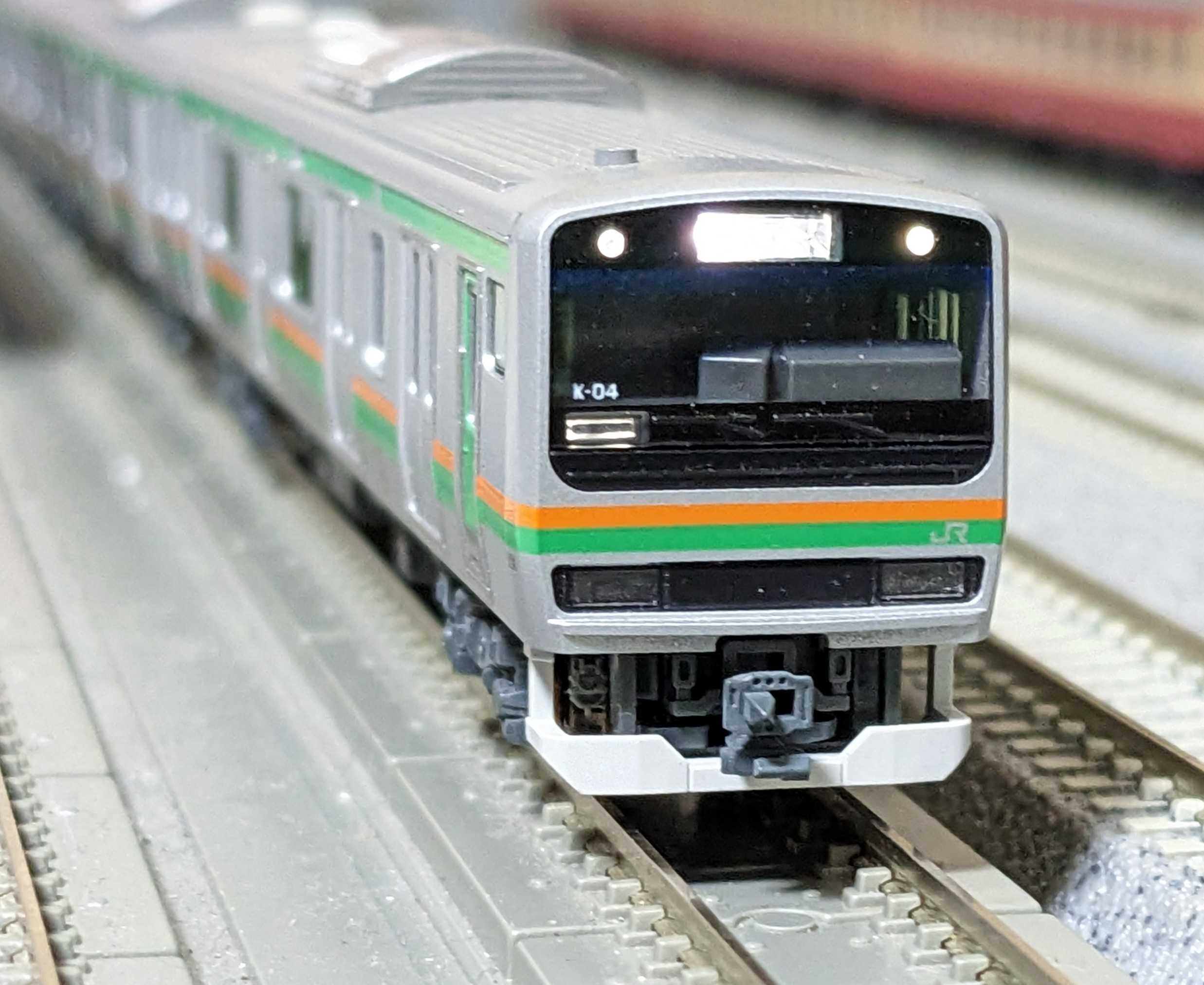 🟣kato 10-231 E231系 東海道線仕様 8両基本 10-232 ｻﾊ231/230 2両