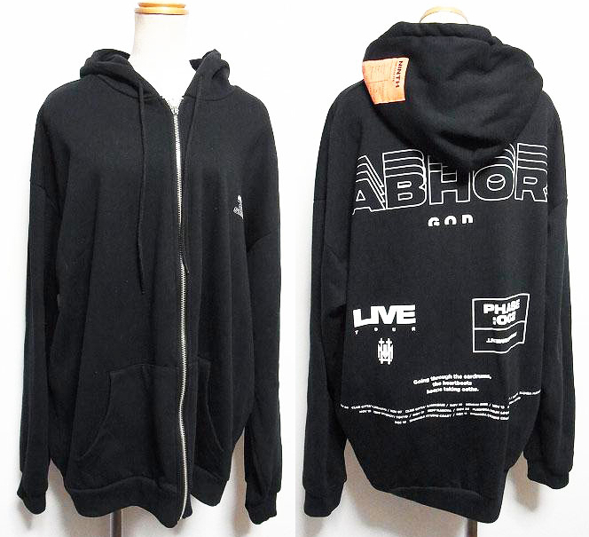 the GazettE NINTH ジップパーカー ガゼット グッズ パーカー the