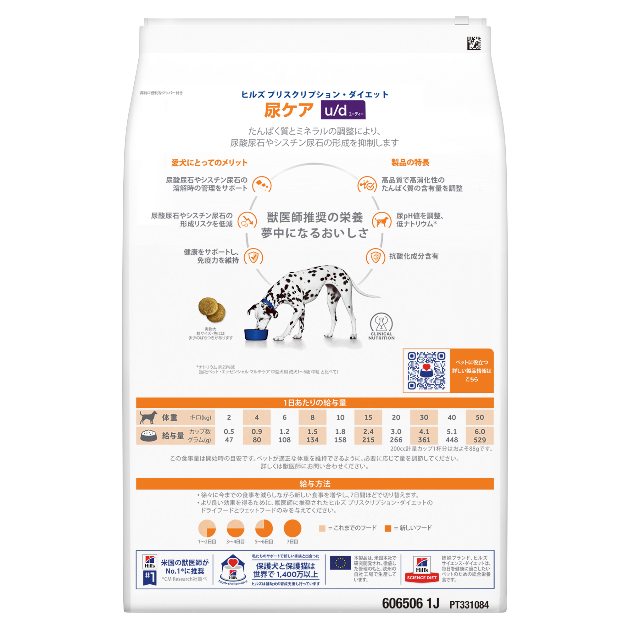 犬用〉u/d ユーディー ドライ | ヒルズ プリスクリプション
