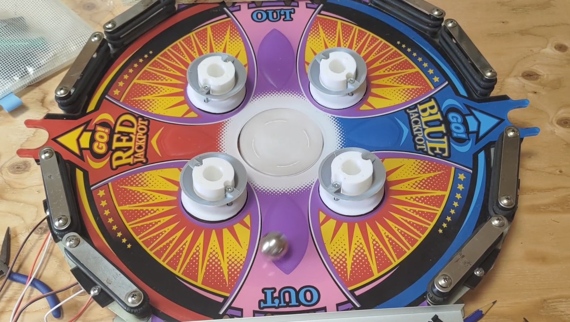 メダルゲーム スピンフィーバー 抽選機