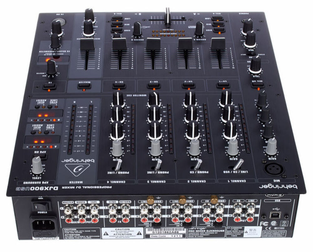 Behringer DJX900USB Pro DJ Mixer | getinthemix.com