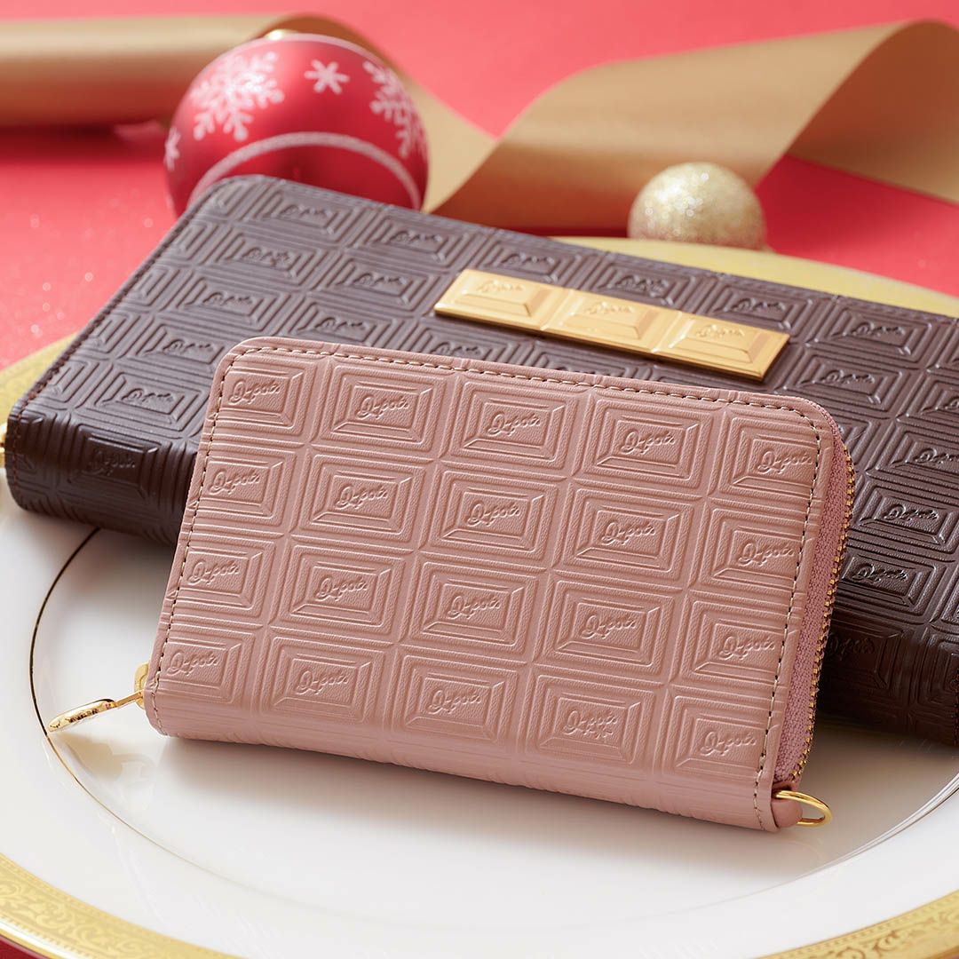 ストロベリーチョコレートバー コンパクトラウンドファスナー