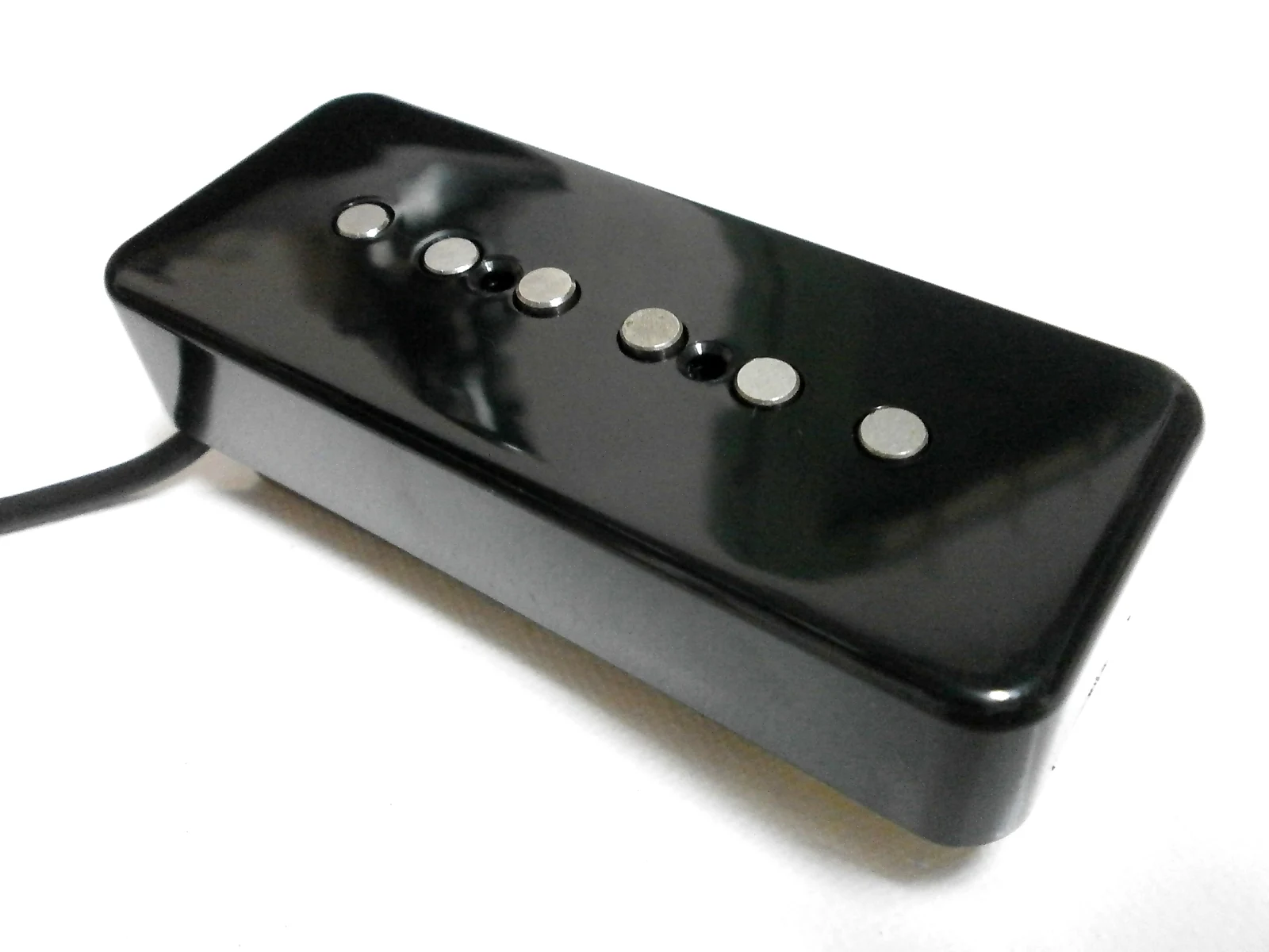 Hybrid P90 BLACK Soap Bar ROD Guitar Pickup Poles Strat