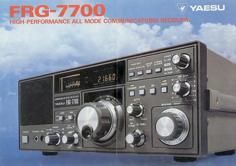 無線機 YAESU ヤエス FRG-7700 YAESU FRG-7700 - OLDIES BUT GOLDIES