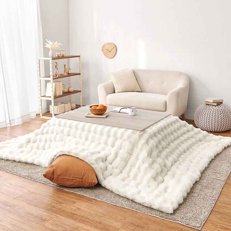 折りたたみ長方形こたつ [幅105][単品/セット] Cube+Luna/POKA