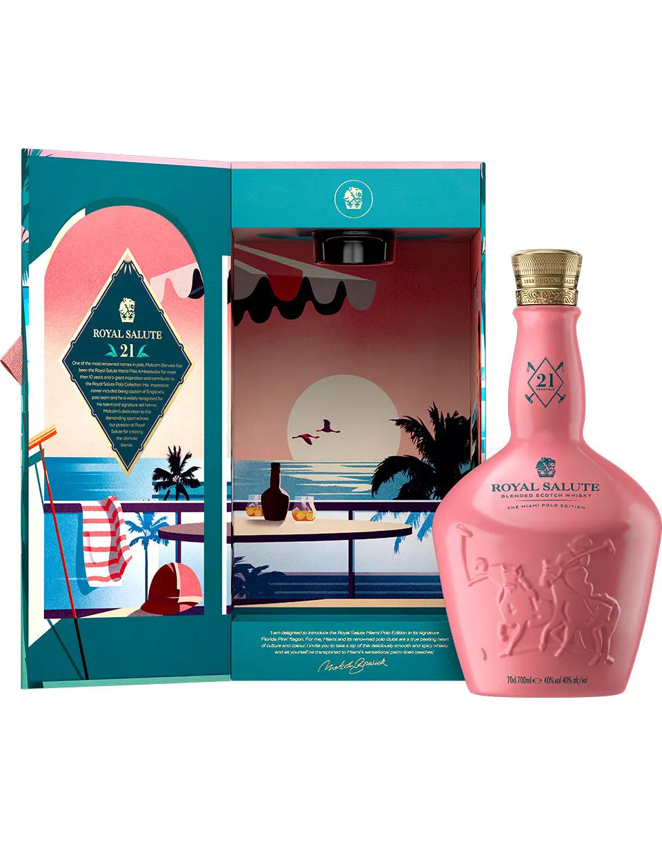 Royal Salute 21 Year Old Miami Polo Edition Scotch – Quality