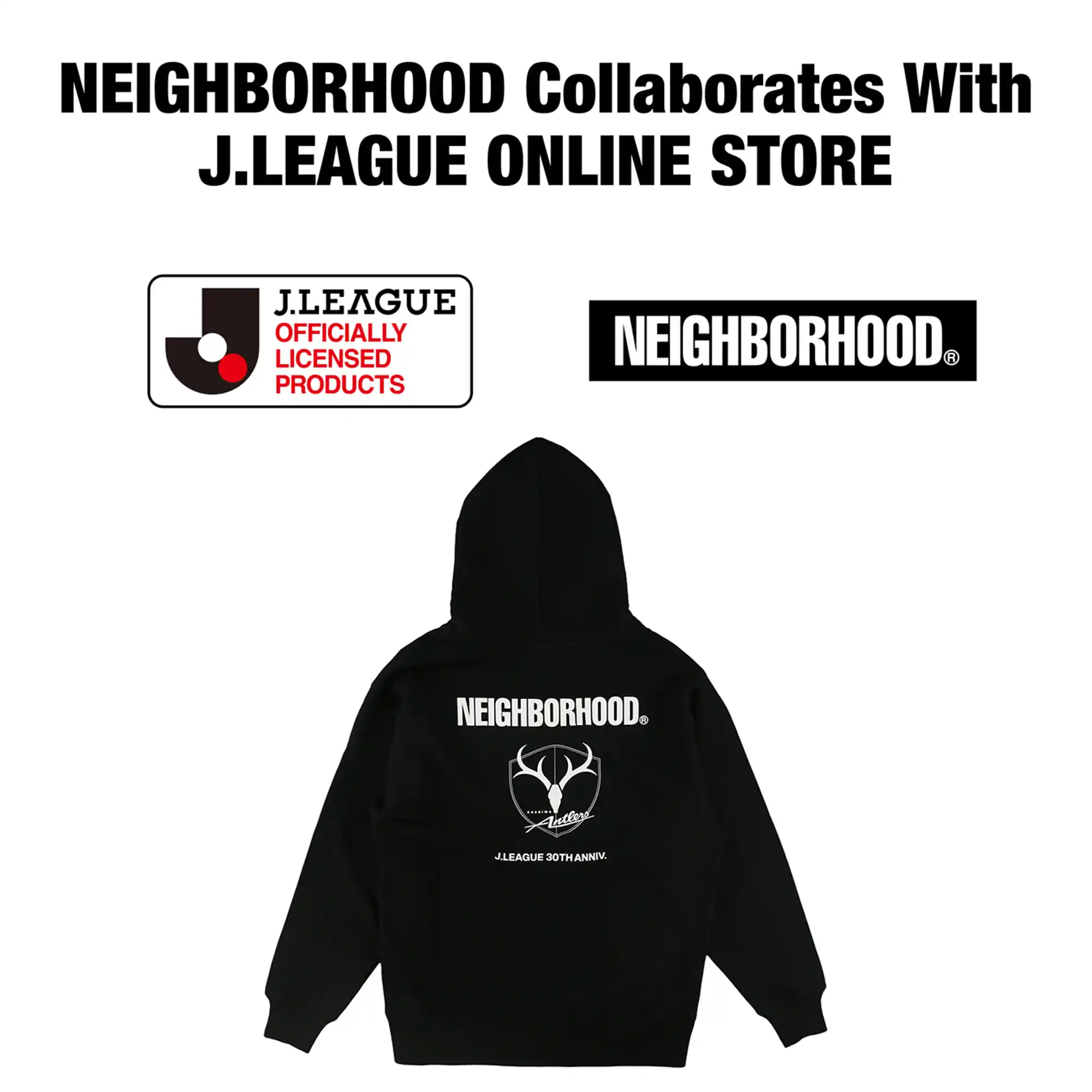 Jリーグ30周年記念 Jリーグオンラインストア限定「NEIGHBORHOOD」と