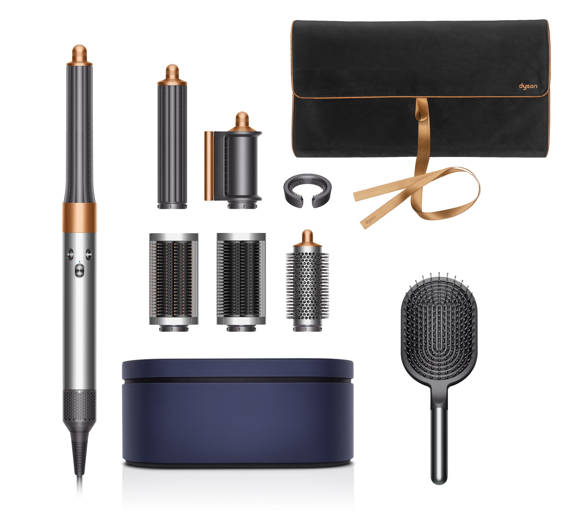Dyson Airwrap Complete with Paddle Brush and Travel Pouch - QVC.com