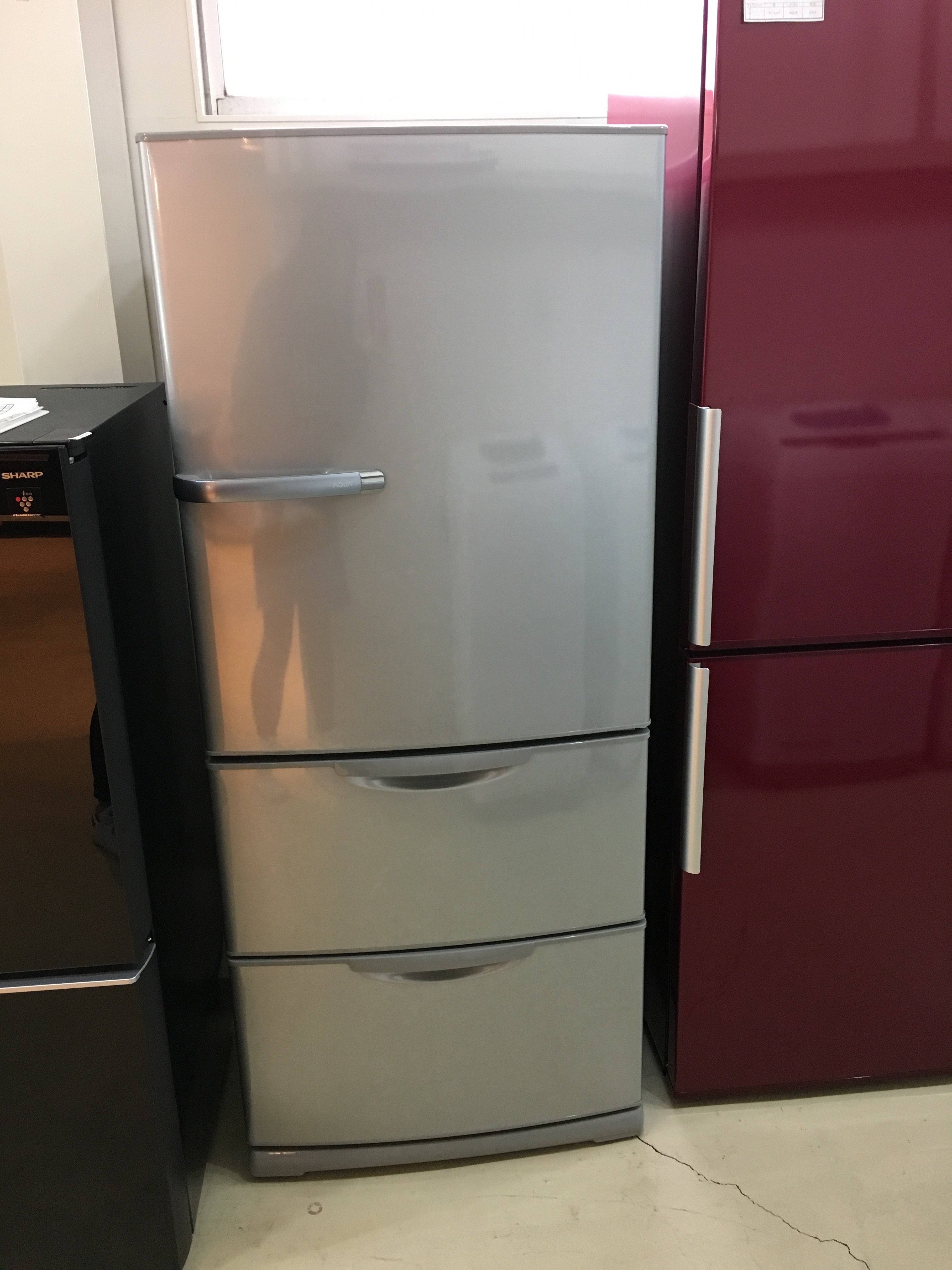 AQUA 冷蔵庫 AQR-SV27M(K)-1 272L 2022年製AQUA 冷蔵庫 AQR-27M（S