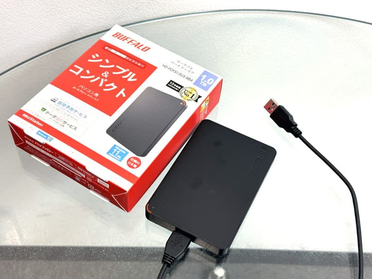 BUFFALO BUFFALO ハードディスク 未開封 HD-LB2.0U3⁄YD 2TB 外付けHDD