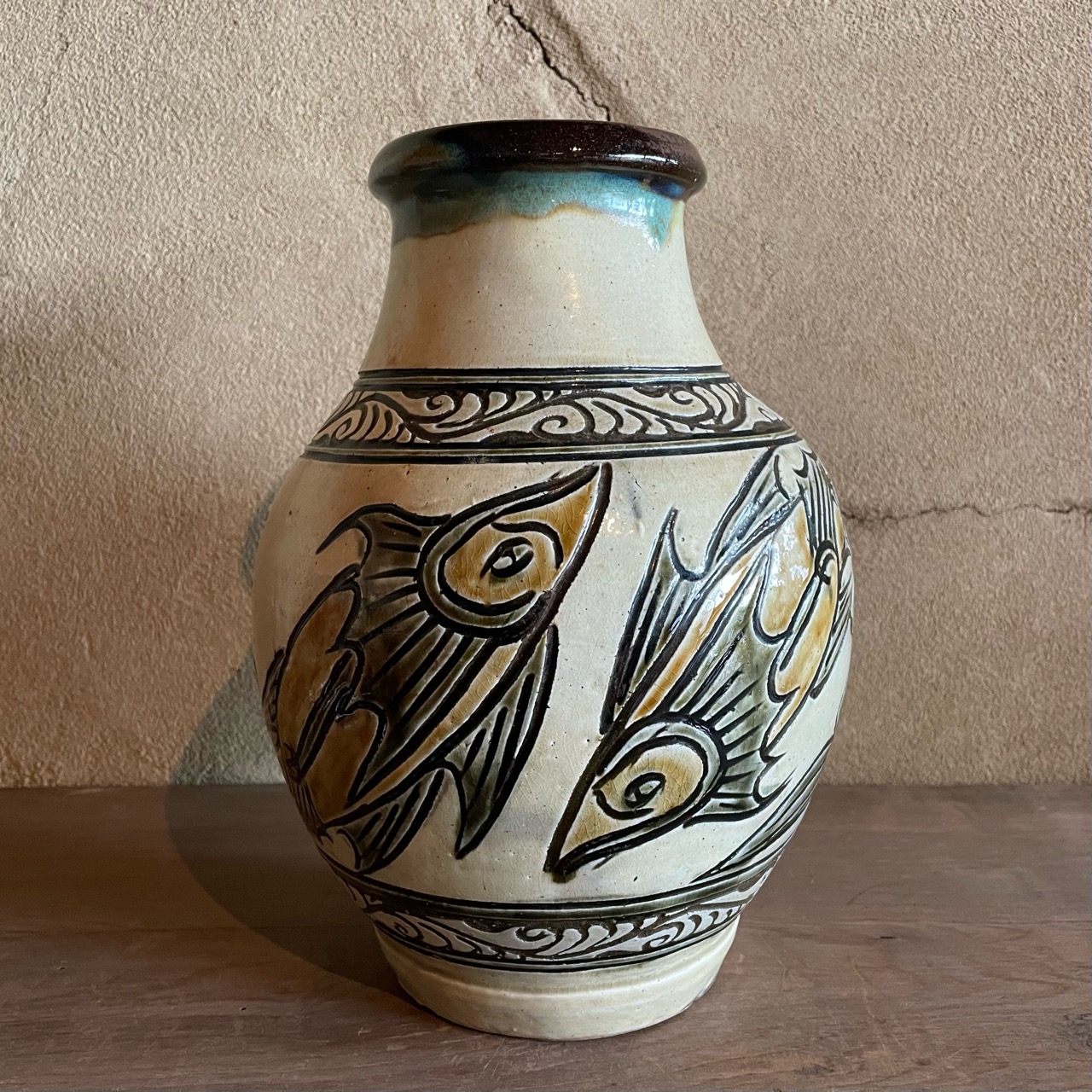 美品 希少 茶道具 棗 大棗 嵯峨蒔絵 村田宗覚 直径7×高7cm 【公式通販】