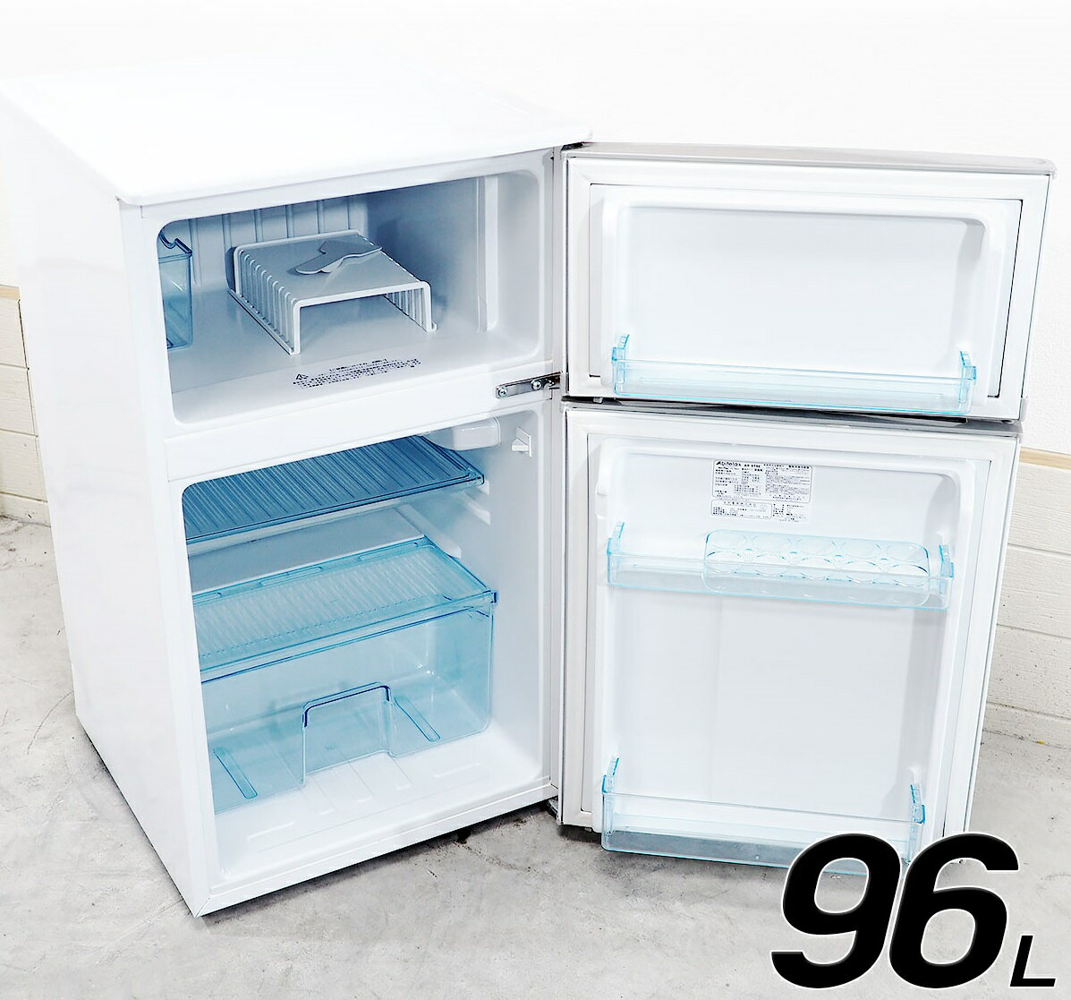 楽天市場】吉井電気 アビテラックス 96L 2ドア直冷式ノンフロン冷蔵庫