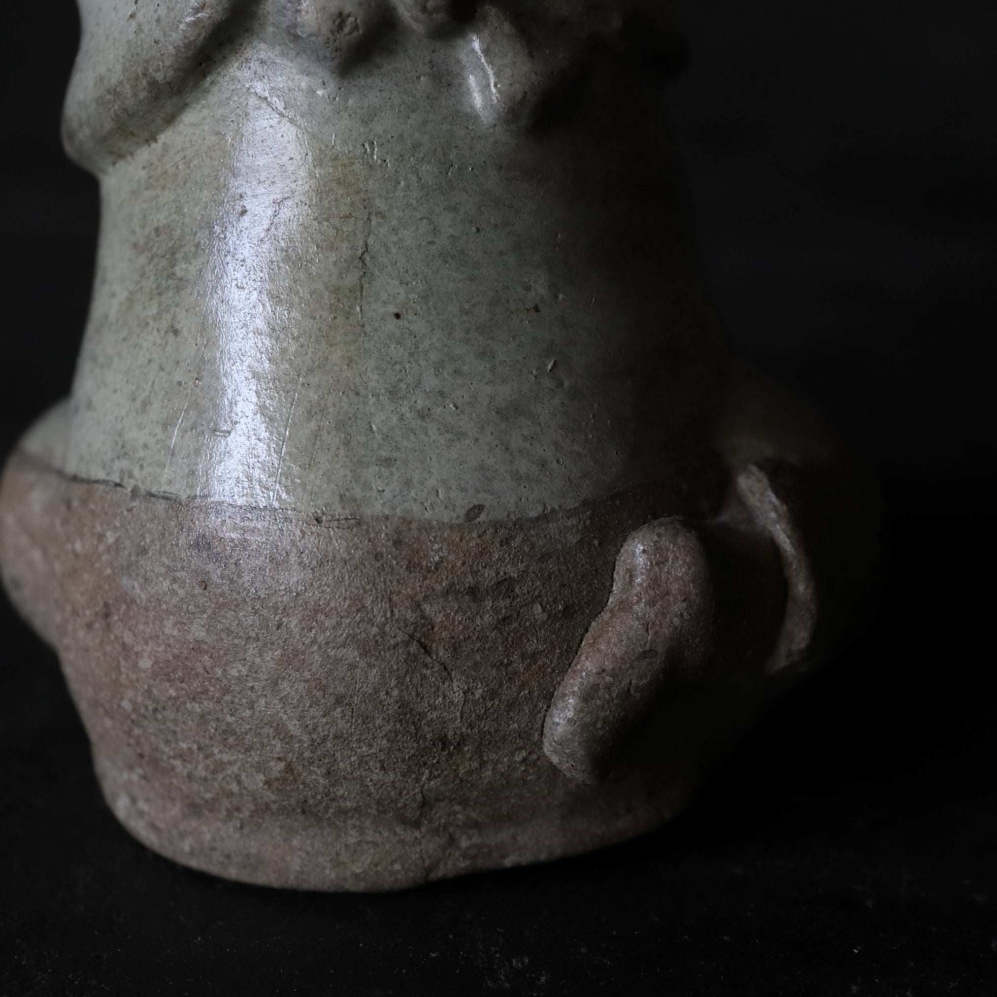 タイ・骨董】宋胡録（スンコロク）鉄絵皿（1301年~1600年）