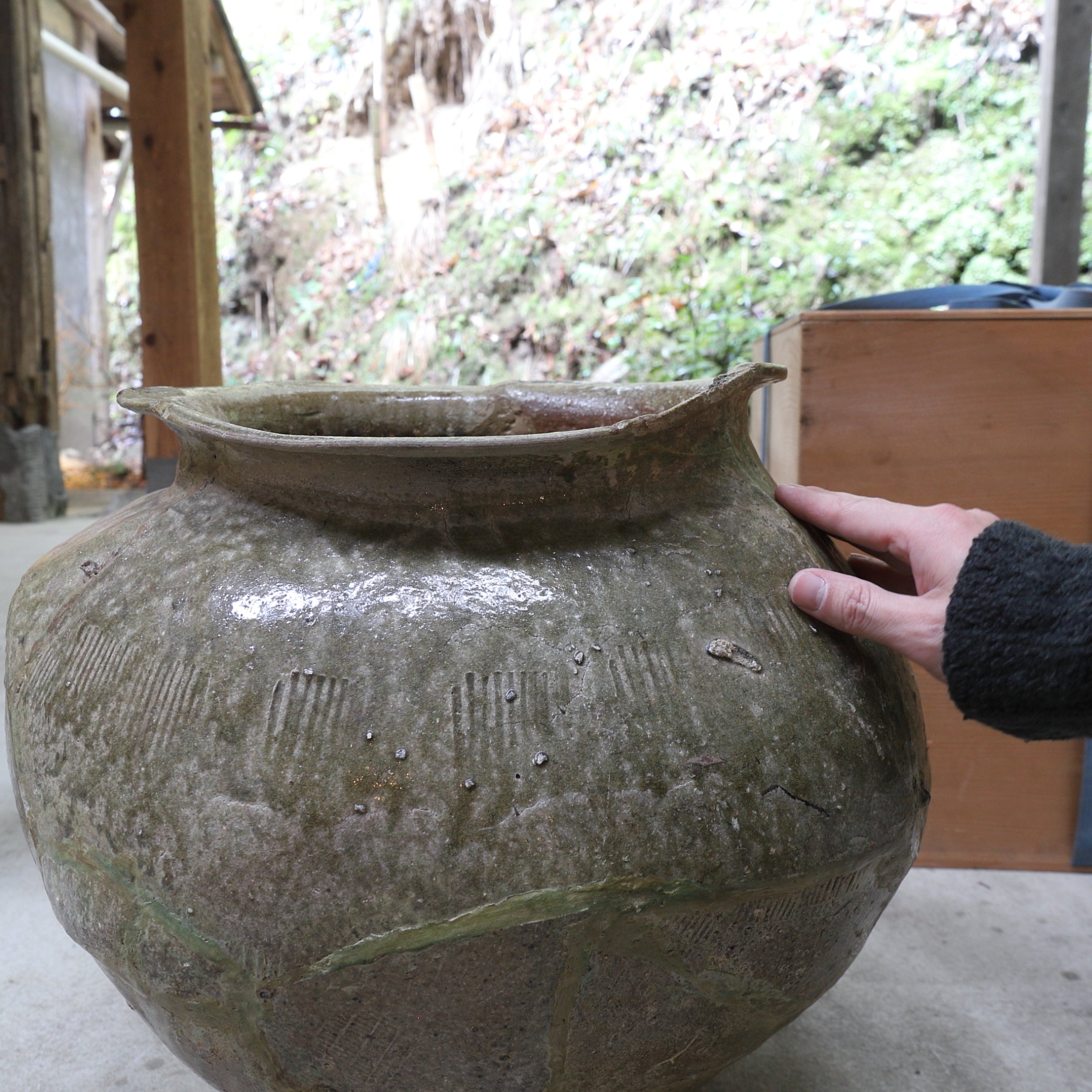 古常滑焼大壺 室町 価格交渉可岡山市に取りに来られる方は大幅割引し