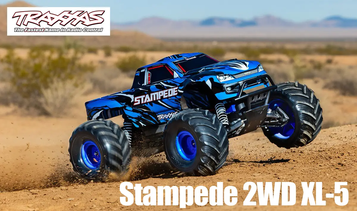 新製品】トラクサス Stampede 2WD XL-5 | コスパ優れた2駆モンスター