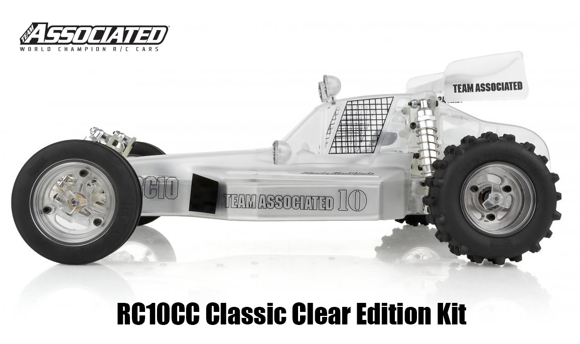 開封済み未組立 TEAM ASSOCIATED RC10 クラシッククリアキット 開封