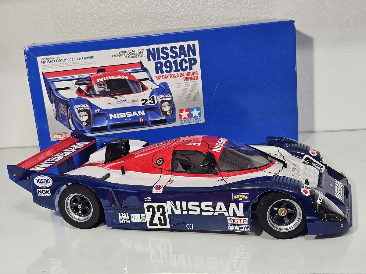 タミヤ Nissan R91CP 未組立 箱無し タミヤ Nissan R91CP 未組立 箱