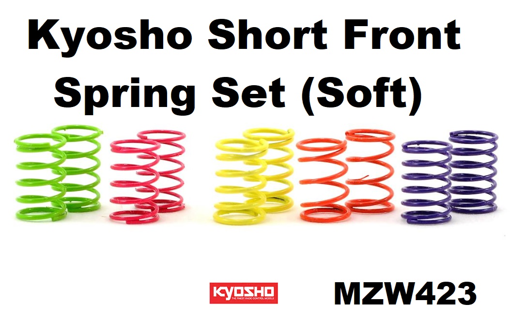 Mini-Z – Front Spring Set (Soft/Short/MR-03) – RC Bombshells