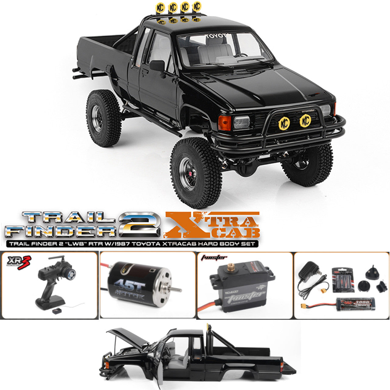 RC4WD TRAIL FINDER2 ハイラックス エクストラキャブ RC4WD TRAIL