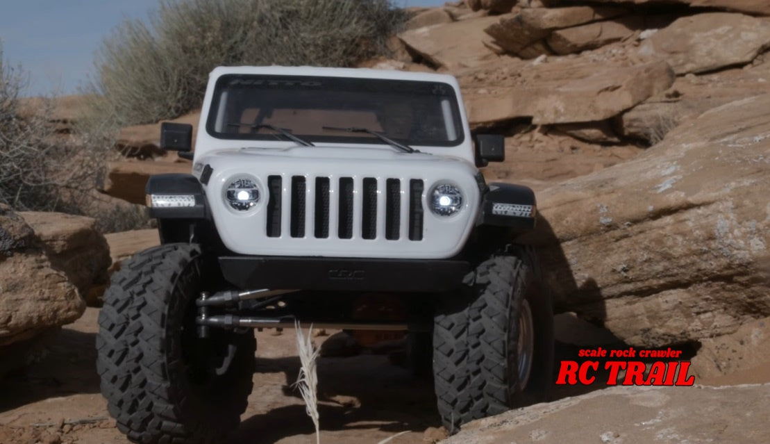 Axial SCX10 JK ラングラー フルカスタム 京商プロポ付 Axial SCX10 JK