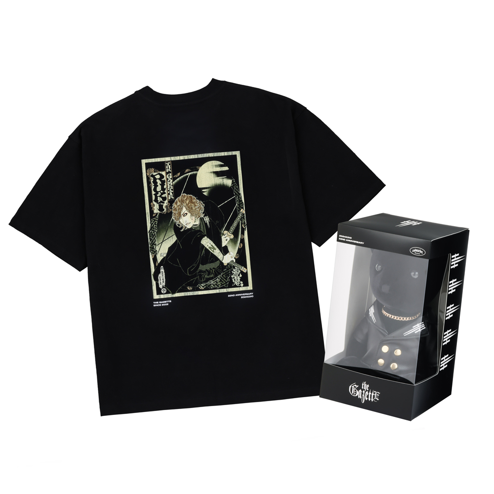 the GazettE ルキ 22周年 プロデュース Tシャツ UKIYO the GazettE