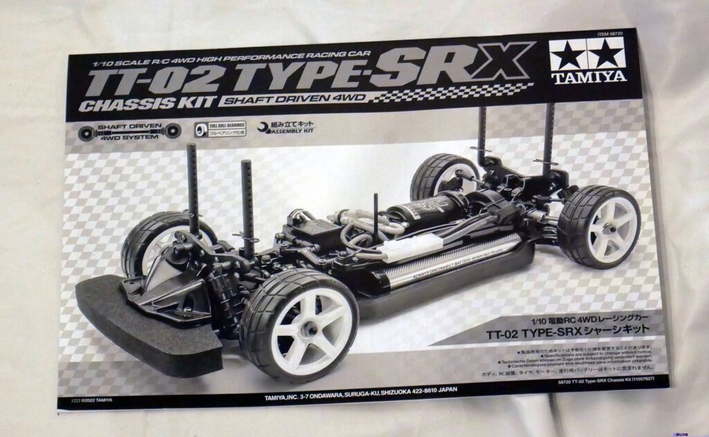 らじつうレポート】タミヤ TT-02 TYPE-SRX 開封レポート - らじつう