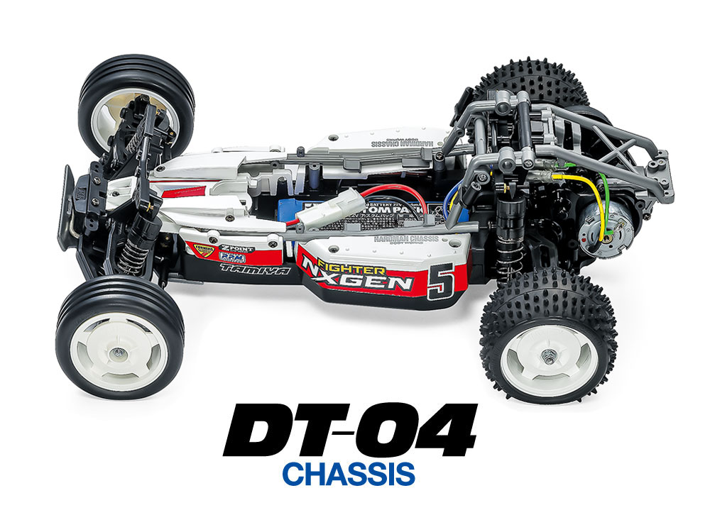 タミヤ 2025 DT04 ファイターネクスジェン カスタム フルセット タミヤ