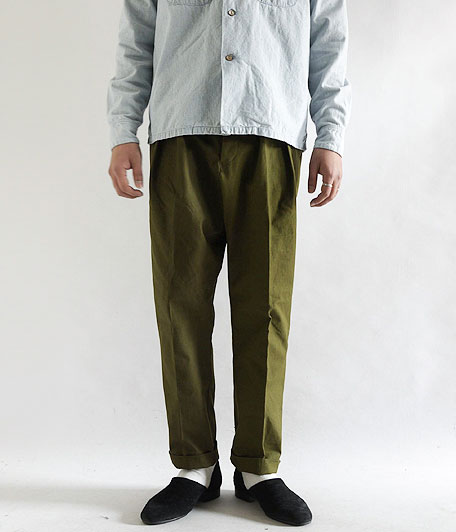 NEAT 1955 Tent Cloth TAPERED [OLIVE] - Fresh Service NECESSARY or