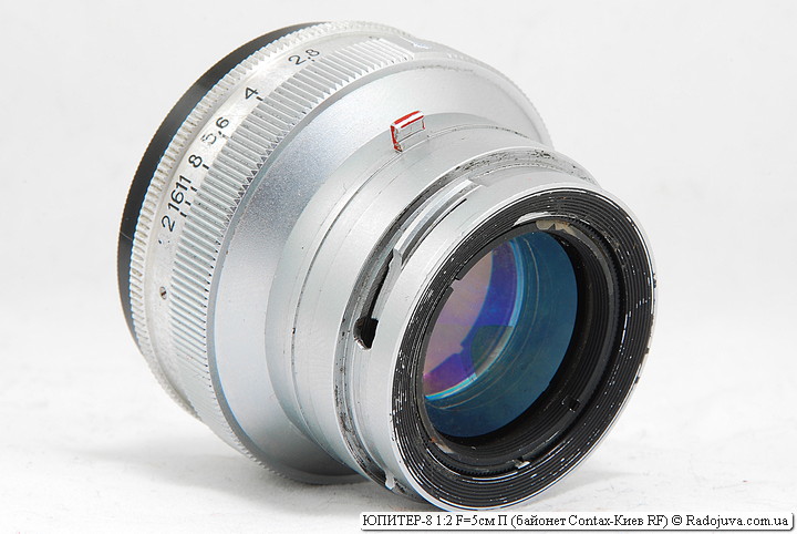 Review of JUPITER-8 1: 2 F = 5 cm P with mount Contax-Kiev RF | Happy