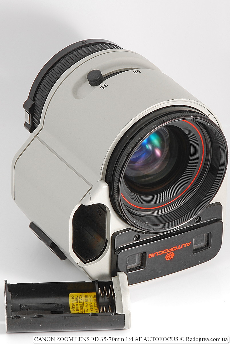 Overview of CANON ZOOM LENS FD 35-70mm 1: 4 AF AUTOFOCUS | Happy