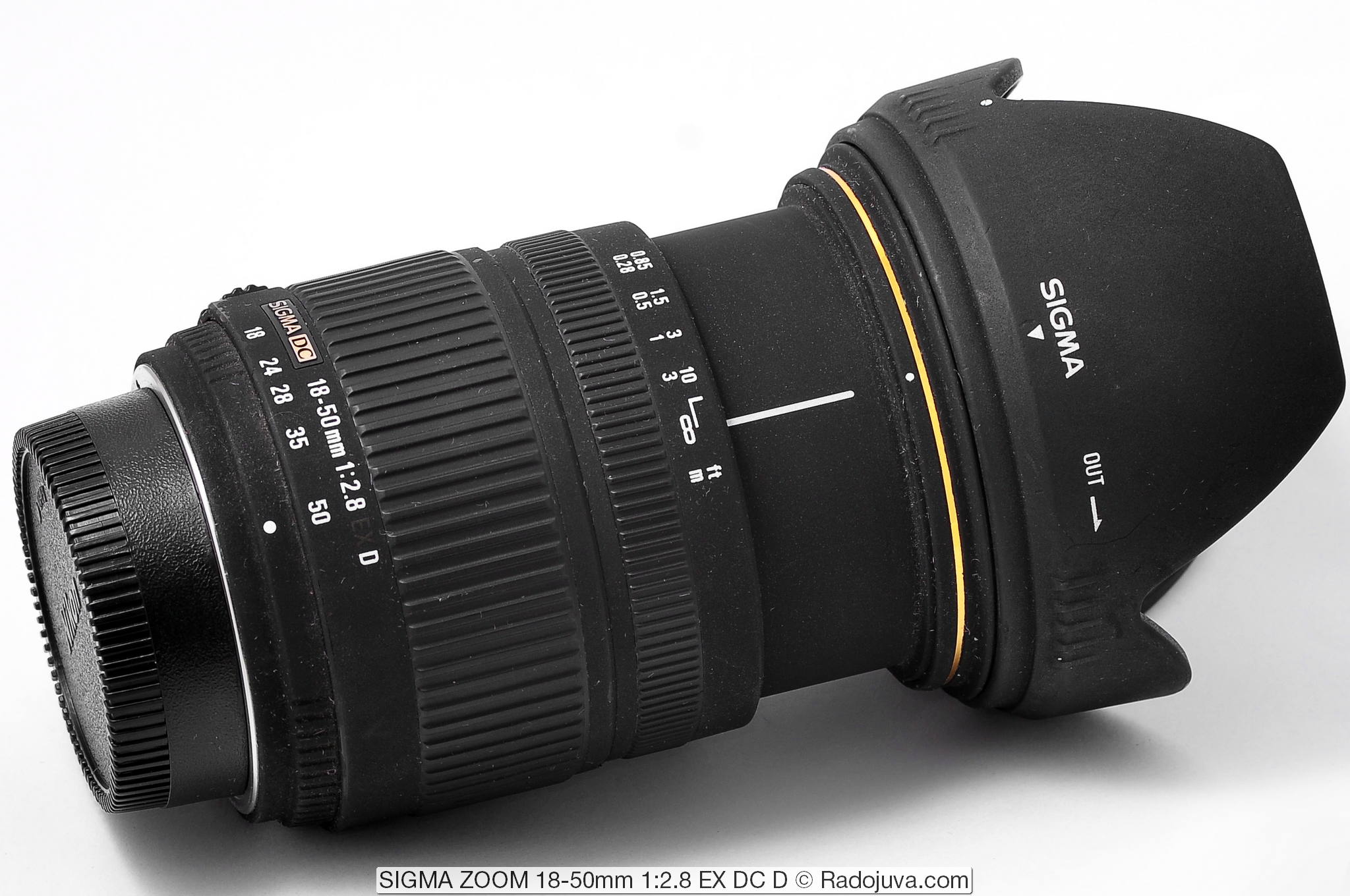 SIGMA ZOOM 18-50mm 1: 2.8 EX DC (D) Review | Happy