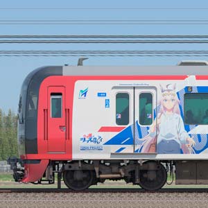 2*☆様 名鉄ウマ娘仕様 名鉄 ウマ娘シンデレラグレイラッピング電車