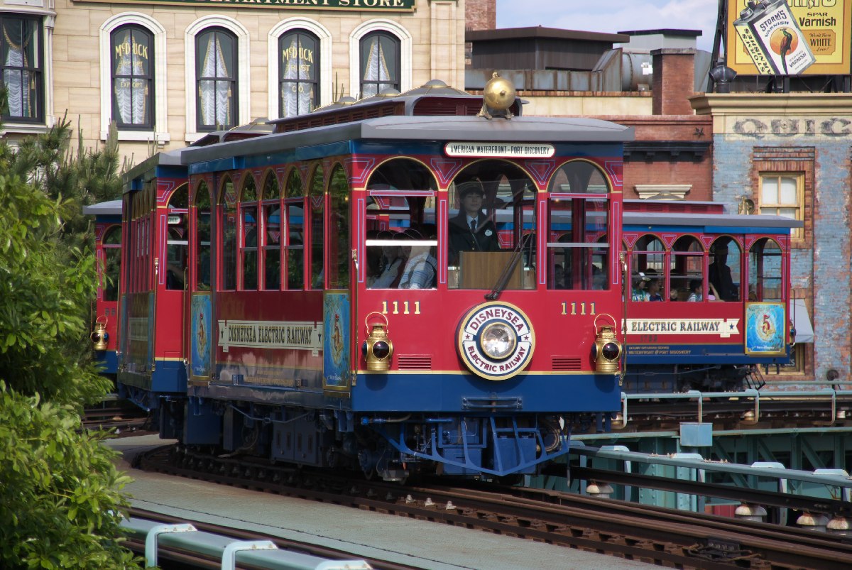 ディズニーシーエレクトリックレールウェイ ダイキャスト モデル