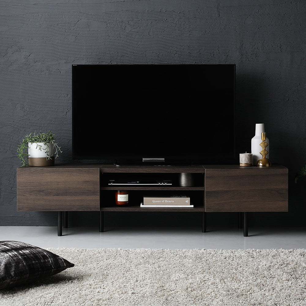 異素材MIX ワイド テレビボード 『Stova ストーヴァ』/ 大型テレビにも