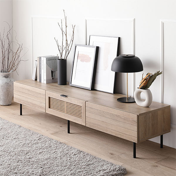 最終値下げ※ ウニコ テレビボード WICK 120cm ラタン 最終値下げ