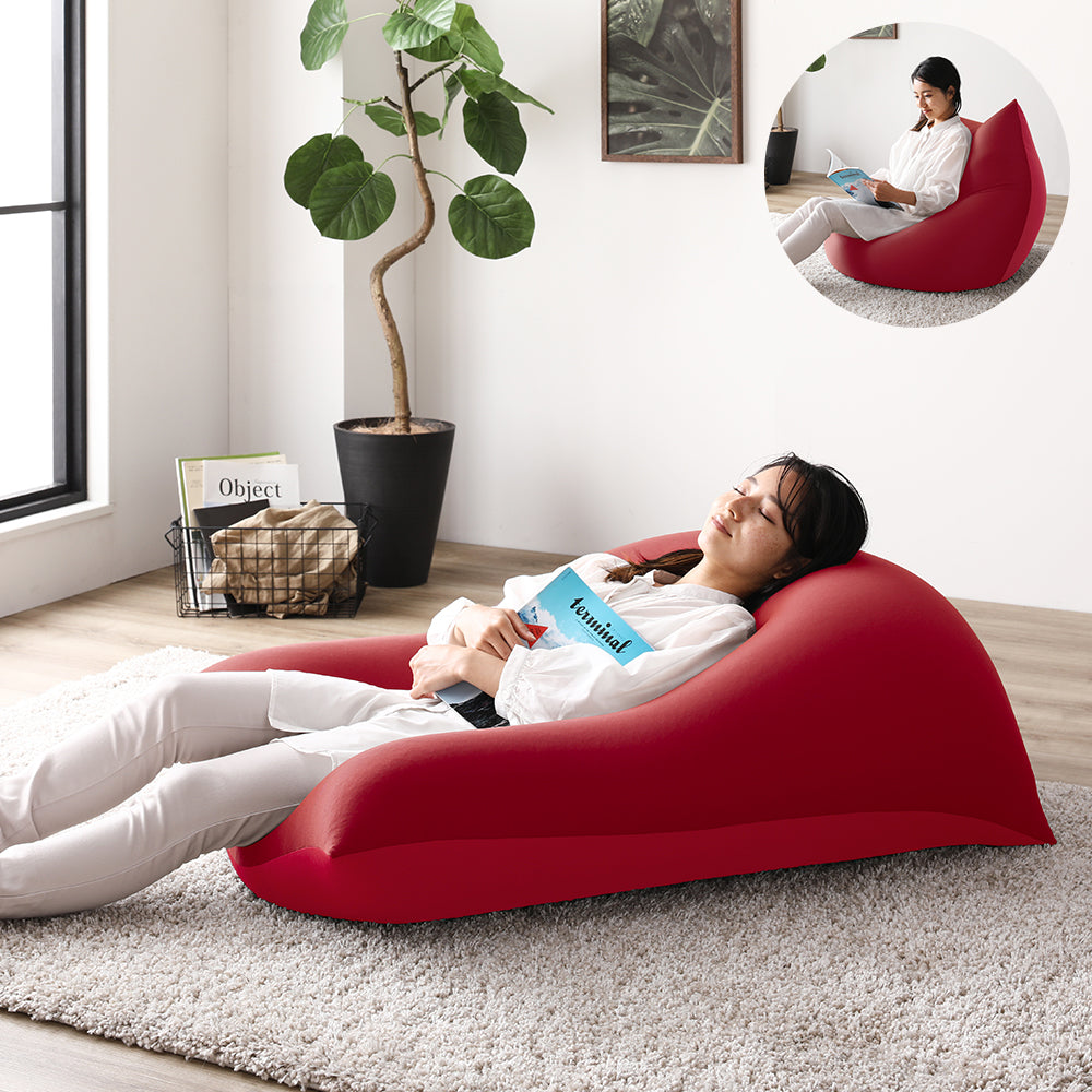 日本製 特大ビーズクッション/包み込まれるボリューム感。 – RASIK