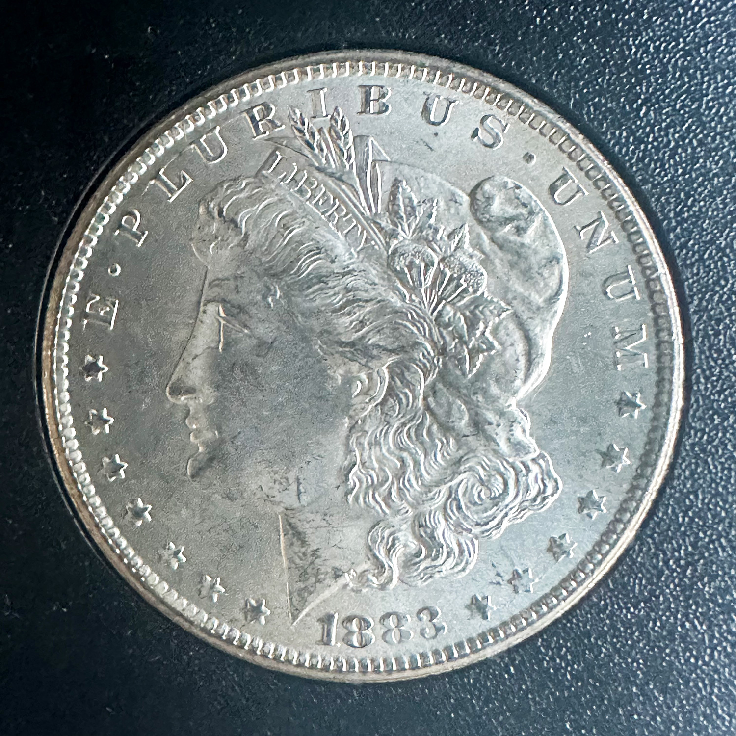 モルガンダラー1ドル銀貨 MS64 CC(カーソンシティー) GSAスラブケース