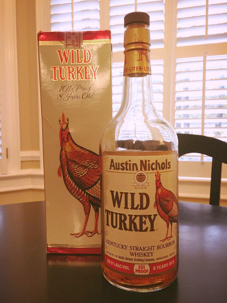 Wild Turkey 101 8-Year (1991) – Rare Bird 101