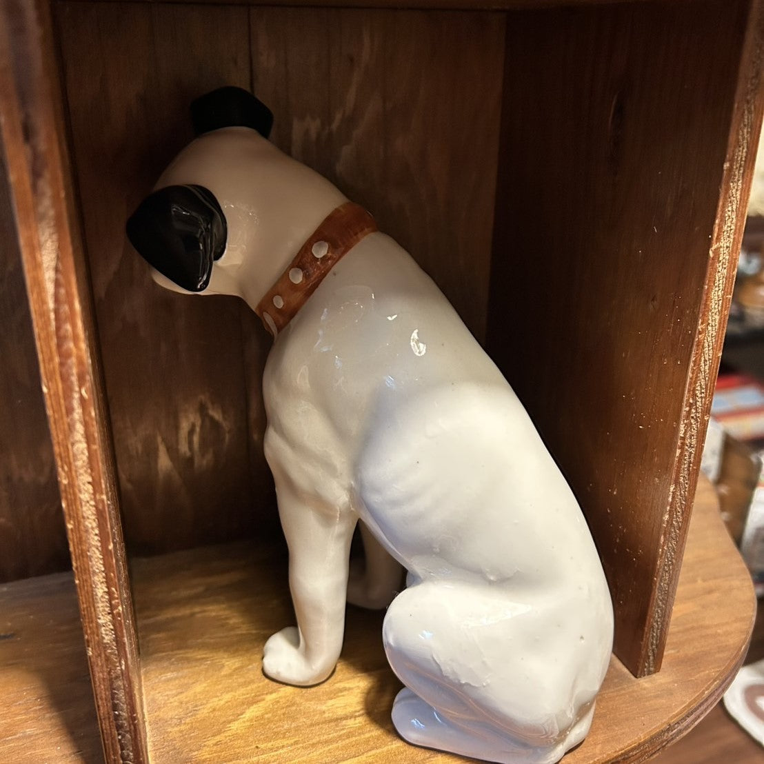 Japan Vintage Ceramic RCA Victor Phonograph Nipper Dog | RARE FIND