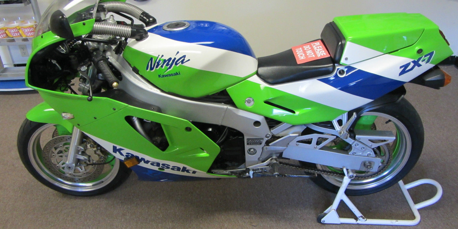 High Miles but Very Clean: 1989 Kawasaki ZX-7 H1 for Sale - Rare