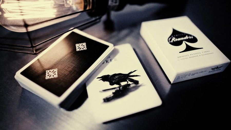 Black Madison Rounders Playing Cards – Rare Playing Cards