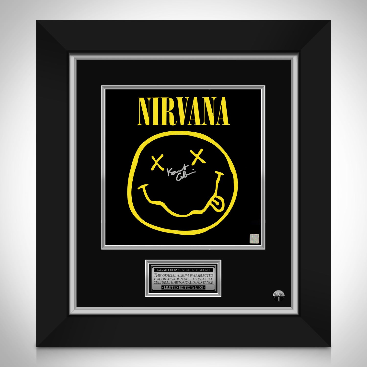 Nirvana ニルヴァーナ サイン入りフォトフレーム Nirvana ニルヴァーナ
