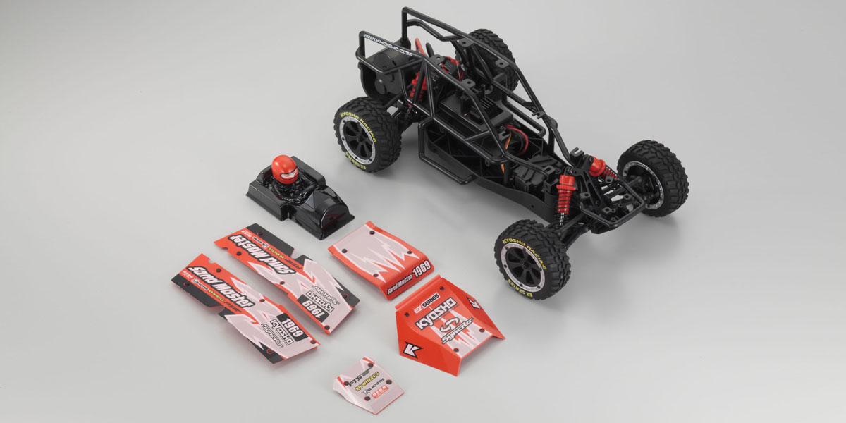 1/10 EP 2WD EZ-B サンドマスター T1 レッド レディセット 30831T1