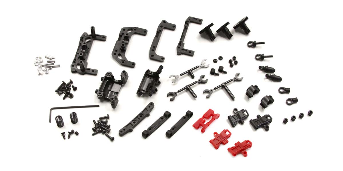 ミニッツAWD MHS／ASF2.4GHzシステム MA-030EVO シャシーセット レッド