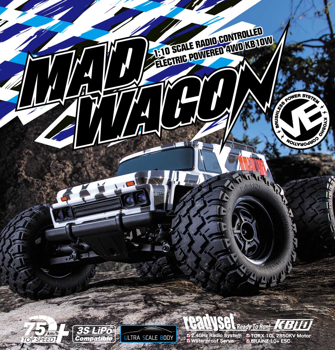 本日限定値引き 京商 モンスタートラック マッドワゴンVE 本日限定